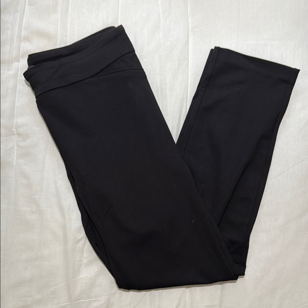 Dalia Black Leggings Dress Pants